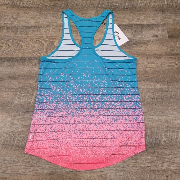 ZYIA | Active Havana Tank Top Pattern Pink Embers Striped | Sz. XS - Picture 10 of 10